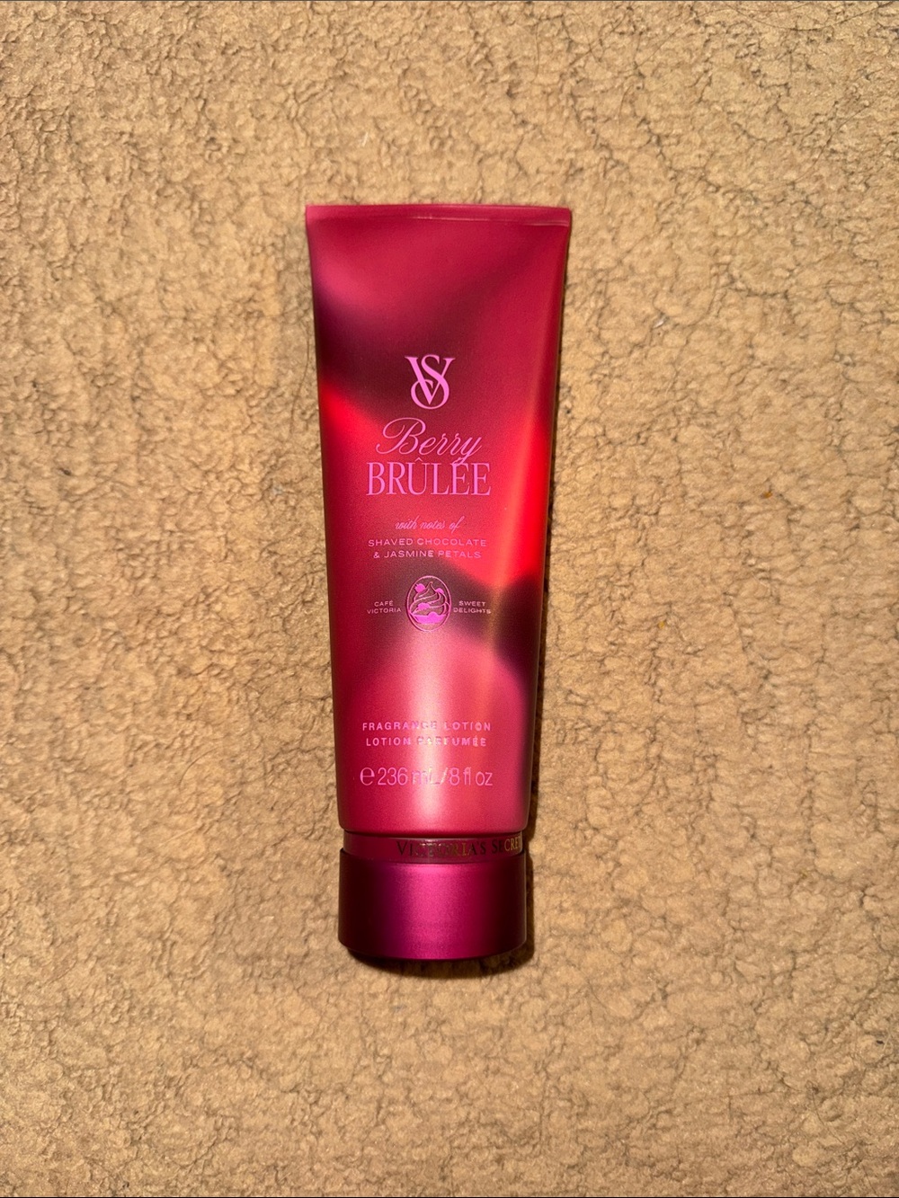 Victoria's Secret Berry Brulee Fragrance Lotion - Magenta